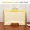 Non-Slip Cutting Board Plastic Chopping Board Durable Charcuterie Board  Cooking
