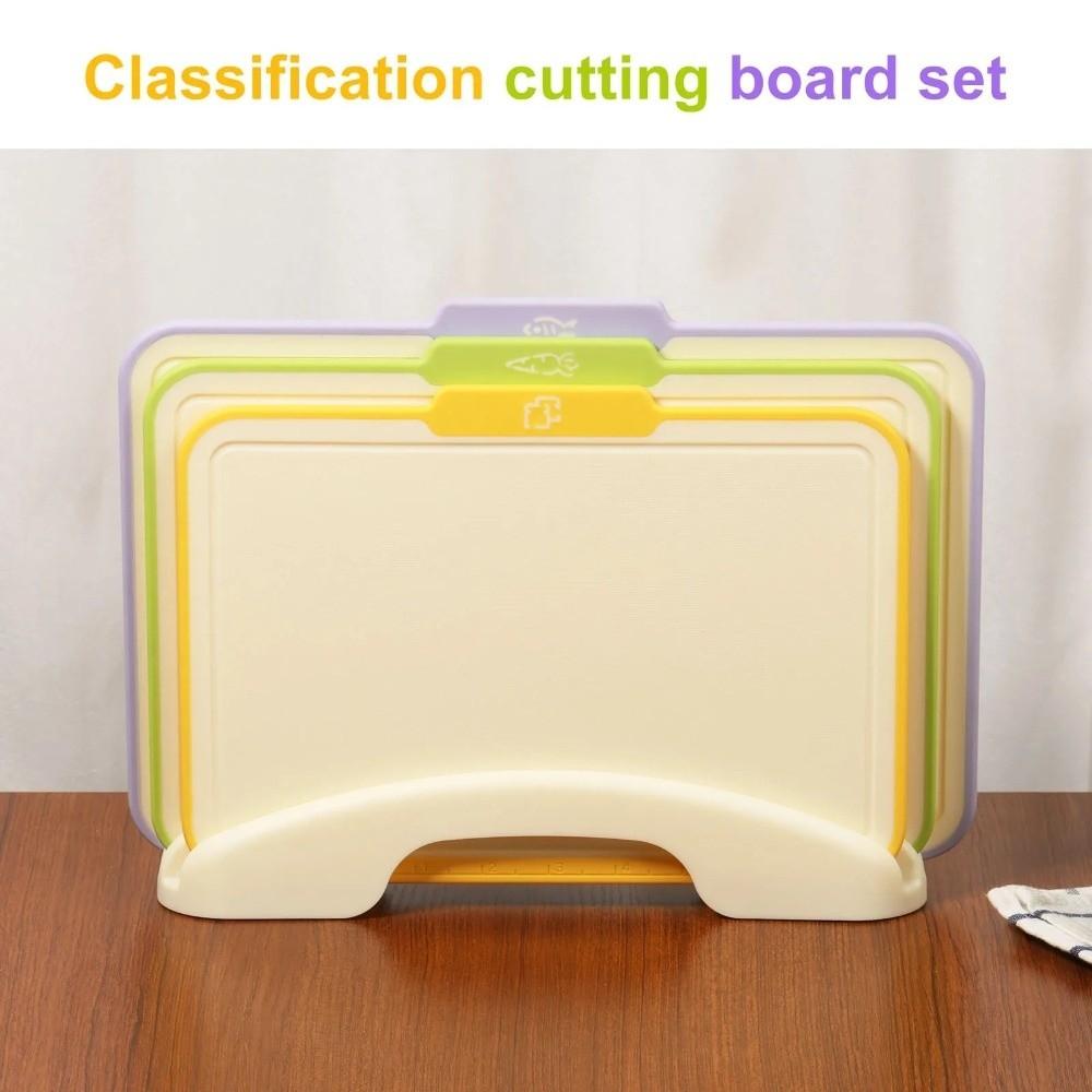 Non-Slip Cutting Board Plastic Chopping Board Durable Charcuterie Board  Cooking