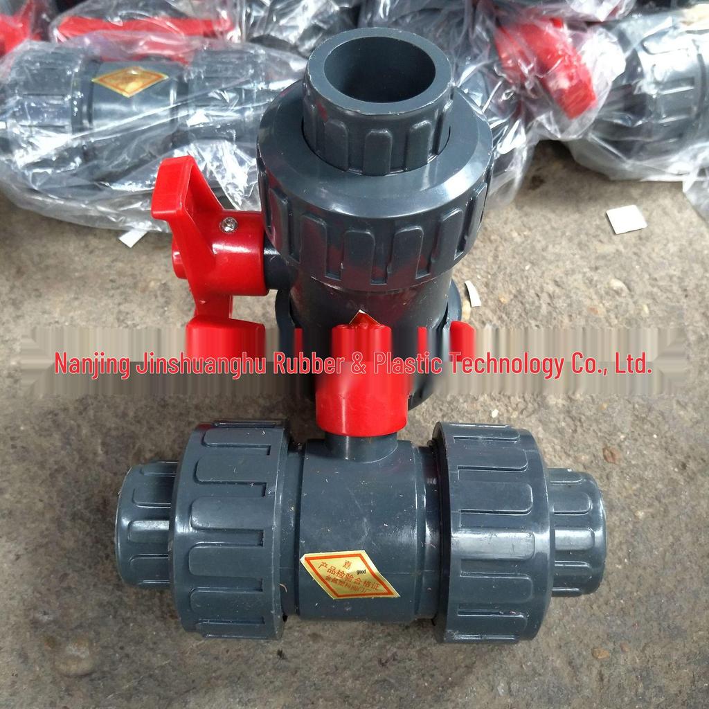 UPVC Union Ball Valve DN15-DN100 – Chemical-Grade PVC Socket Valve