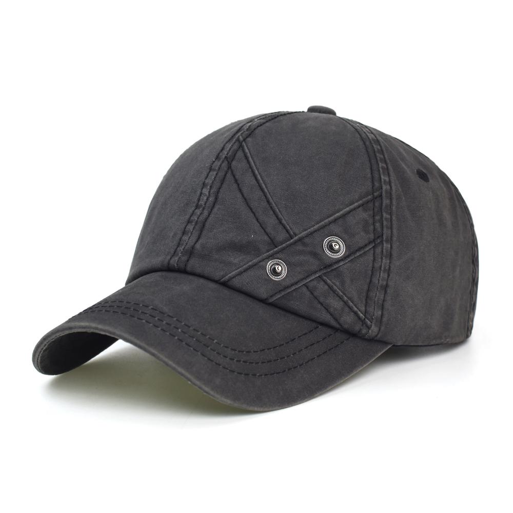 Four Seasons Washed Cotton Baseball Cap Men Women Casual Vintage Dad Hat Adjustable Trucker Style Low Profile Outdoor