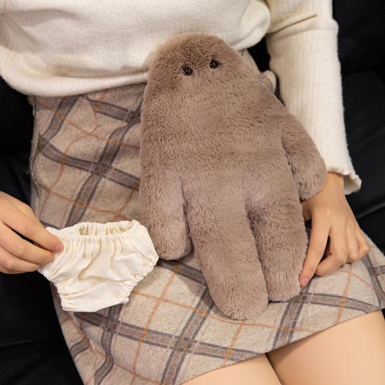Soft Plush Doll Removable Underwear Design Ugly Healing Appearance Plush Toy Kids Adults Portable Stress Relief