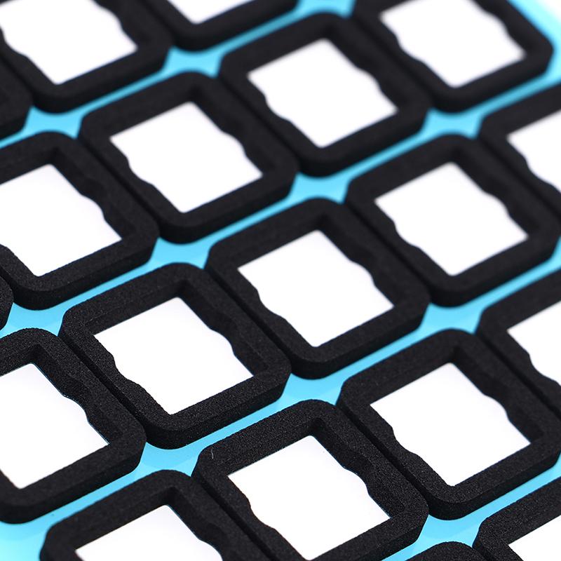 120Pcs/Pack Mechanical Keyboard Switch Pad Film Foam Positioning Plate Foot Pad