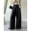 Tachibana, Early Spring New Retro Casual Pants New Wide-leg Pants Loose Trousers High Waist Casual