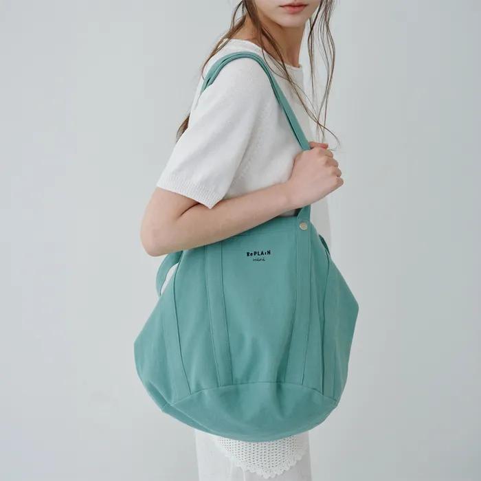 REPLAIN EVERYDAY CANVAS BAG_IVORY