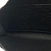GUCCI 658691 Zip Around leather Purse black leather unisex Used