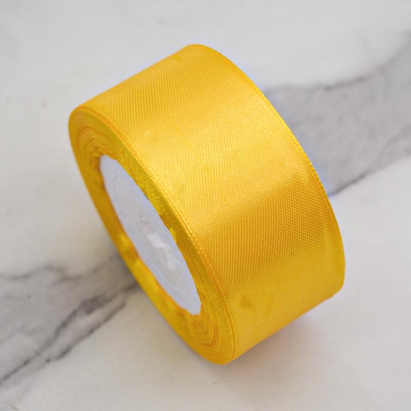 Hanfan 4cm Satin Ribbon for Wedding, DIY Crafts, Cake Decoration, Fresh Flowers & Gift Packaging.