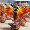 30cm Demon Slayer Rengoku Kyoujurou Anime Figur Rengoku Kyoujurou Figur PVC Modell Statue Sammlung Dekoration Schreibtisch Spielzeug Geschenk
