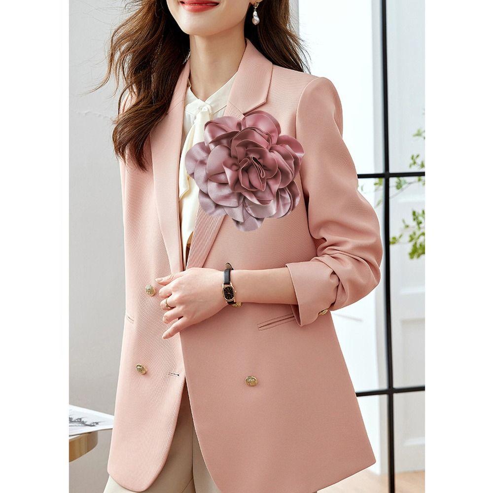 20CM Brooch Large Flower Badge Fashion Lapel Pin