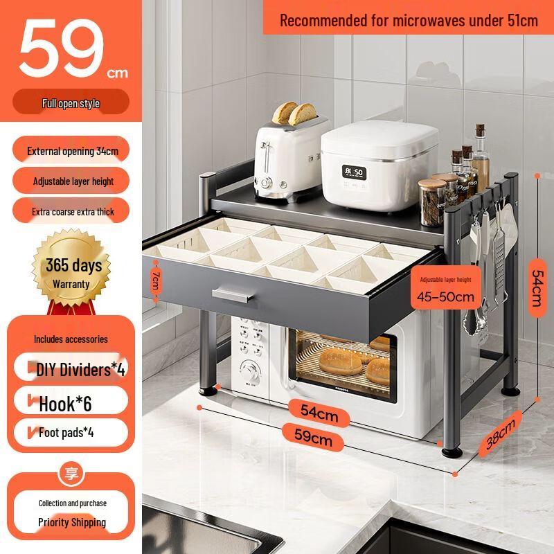 Multi-functional Kitchen Storage Rack