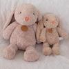 Cute Long-Eared Bunny Doll Plush Toy Little White Rabbit Doll Children Sleep Soothing Pillow Rag Doll