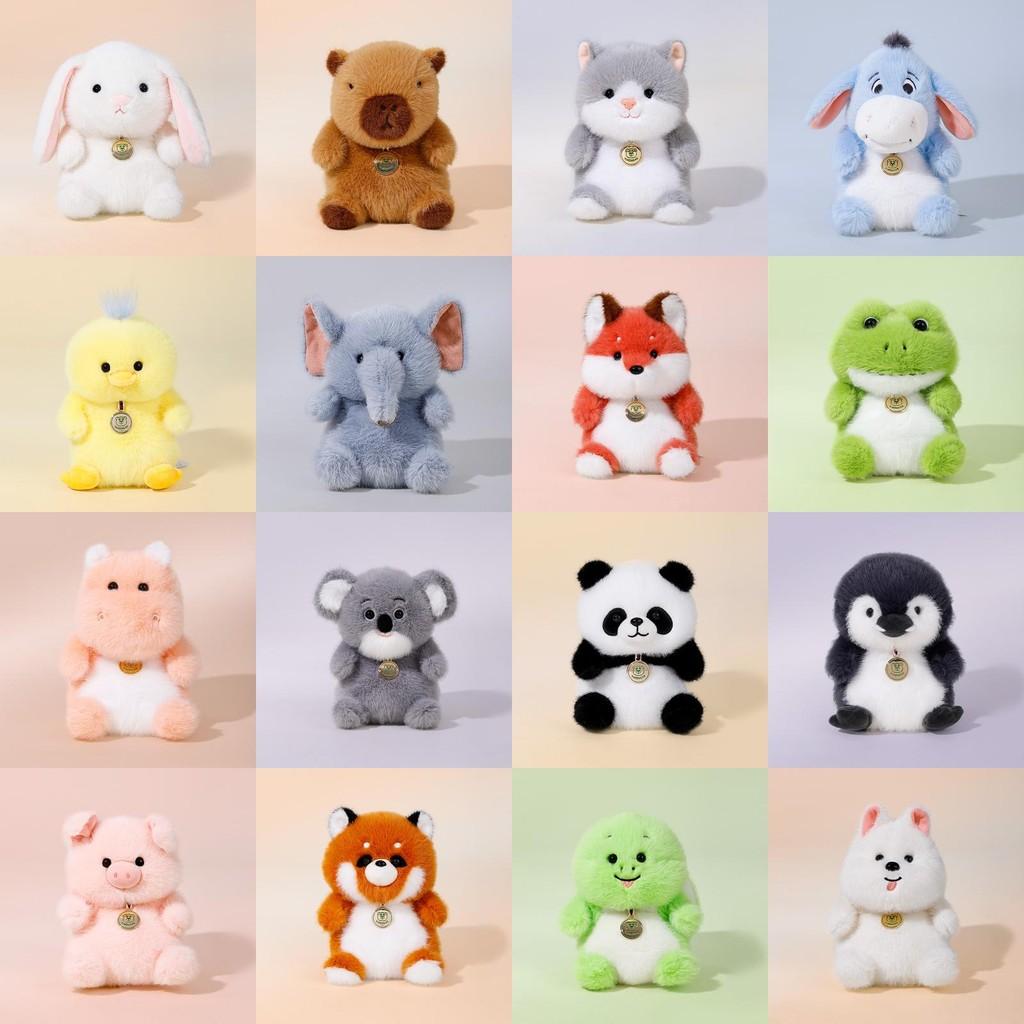 Plush Toys Raccoon Creative Design Children Room Car Ornament Doll Festival Gift