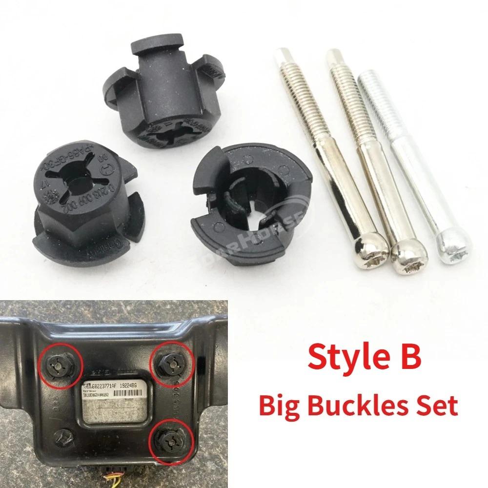 

ACC Radar Sensor Control Module Bracket Fixed Clip Buckle For Jeep Grand Cherokee Chrysler 300C Dodge Charger Durango Challenger Style B Big Set