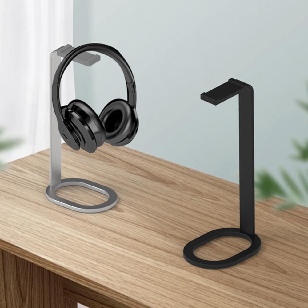 Headphone Stand Headphone Desk Hanger Aluminum Alloy Headphone Organizer Universal Headphone Keeper Headset Accessories