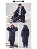 2024 Men's Quilted Winter Hooded Pajama Bathrobe - Warm, Thick Coral Fleece Outerwear