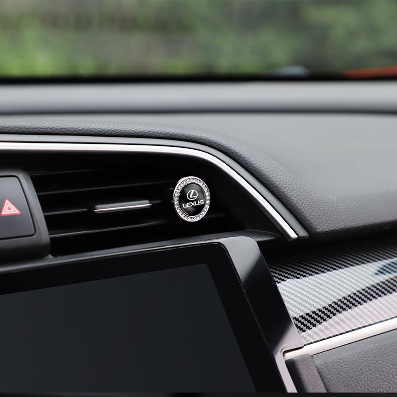 Interior Stickers Car Air Freshener Auto Accessories Interior Perfume Diffuser For Lexus LS LC RZ IS350 ES300 GS350 CT200h GX460