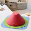 Apribottiglie in Gomma Monocolore 3 Pezzi Bottiglia Antiscivolo Tavola Lattina Gadget Rotondo per Casa