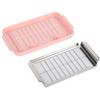 Transparent Cover Butter Storage Container 2 in 1 Design Butter Dispenser Slicer  Restaurant Use