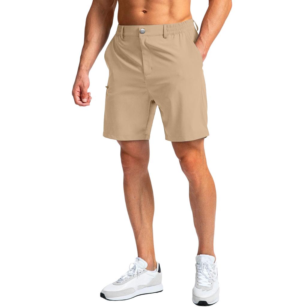 Herren locker Freizeit Sport Reißverschlusstasche Gerade Fünf Jacke Shorts