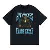 Maximales Einkommen Steuern hinterziehen Lustiges Gorilla Fitnessstudio Meme Grafik T-Shirt Herrenbekleidung Retro Klassisches T-Shirt Kurzarm T-Shirt