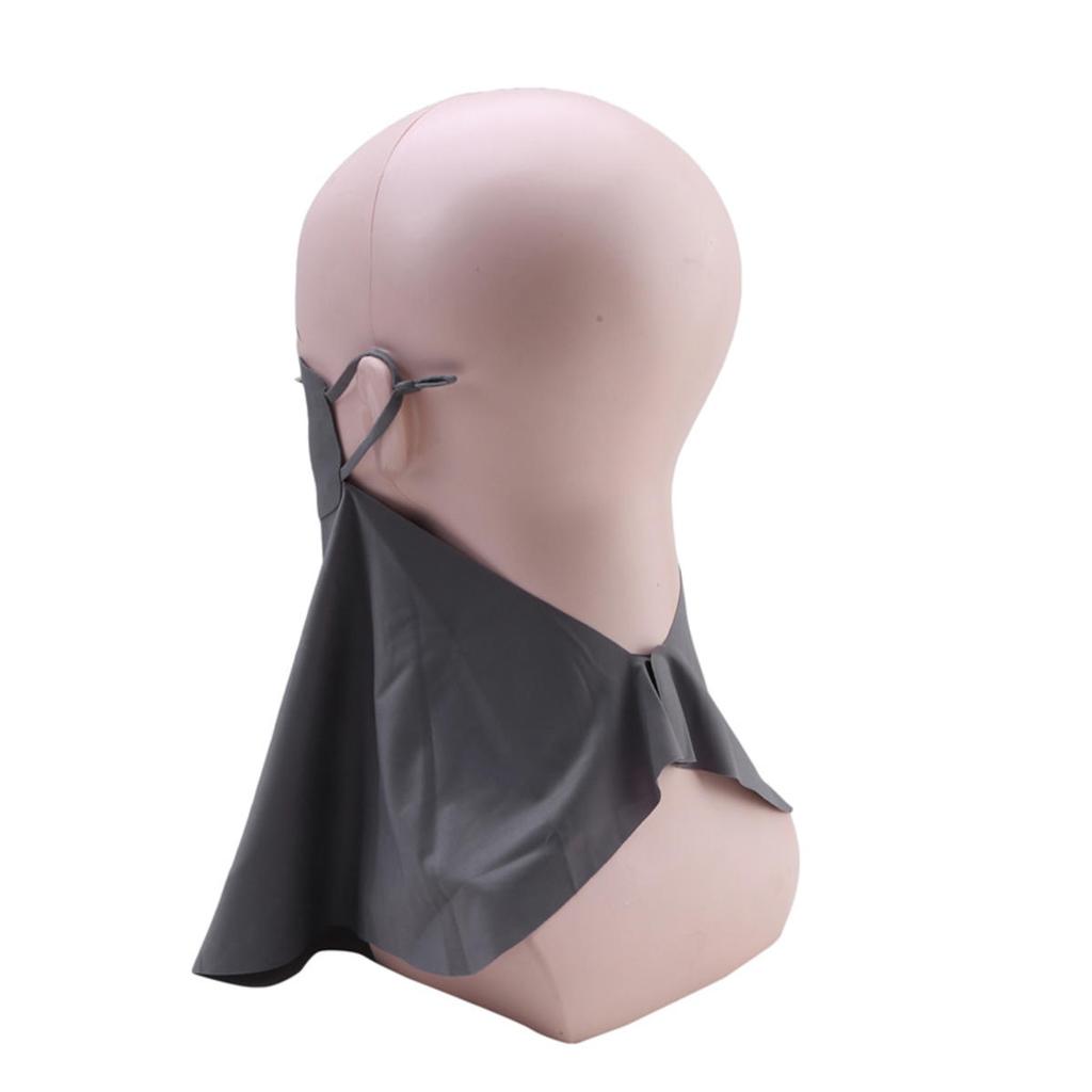 Women's outdoor sports trackless sunscreen facial mask imitation ice silk UV protection summer breathable thin