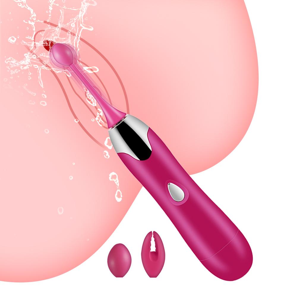 Kraftige høyfrekvente G-punktvibratorer for kvinner Brystvorte Klitorisstimulator Vaginamassasjeapparat Kvinnelig onanist Voksen Sexleketøy