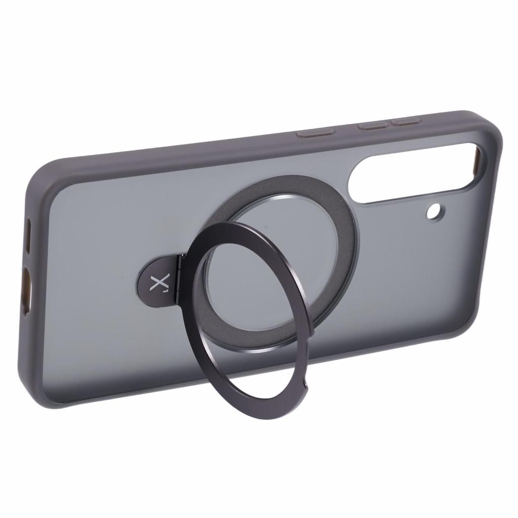 X-LEVEL PITHY STONE II For Samsung Galaxy S24+ Case Magnetic Case Back Cover Kickstand