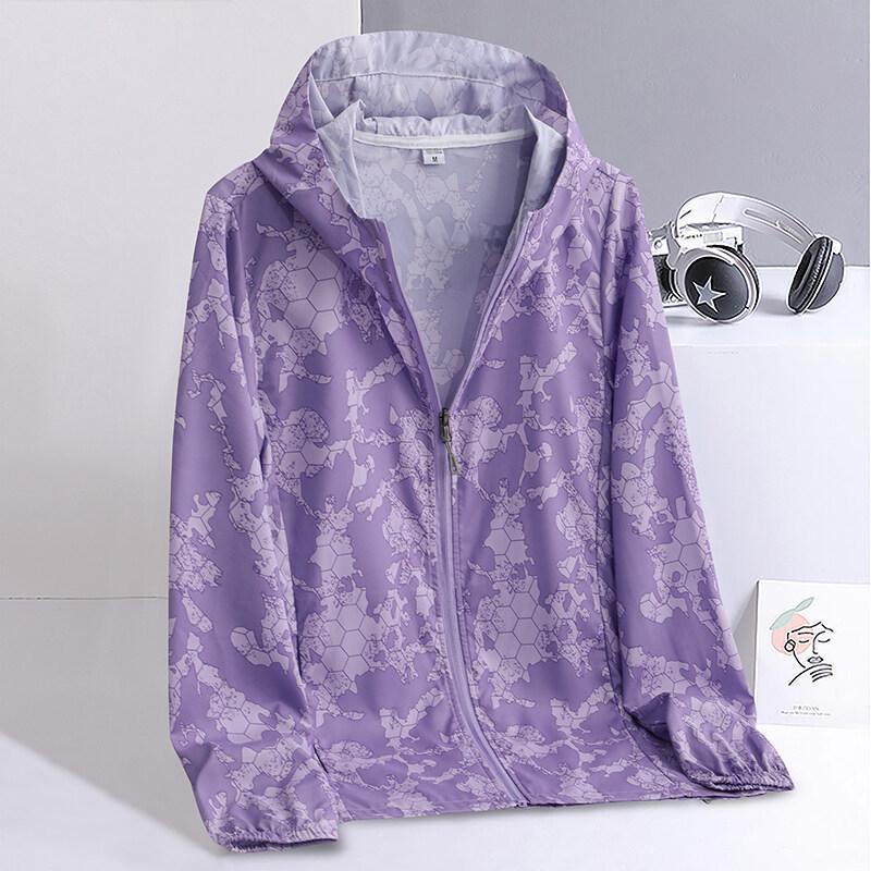 

Мужская летняя повседневная солнцезащитная куртка 2022 года — модная спортивная одежда для него Women s Purple