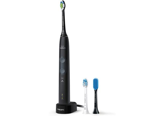 Philips Sonicare ProtectClean Plus Electric Black HX6421/14 Toothbrush,