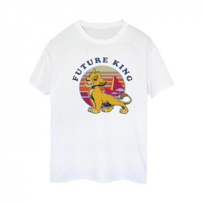 Womens/Ladies The Lion King Future King Cotton Boyfriend T-Shirt