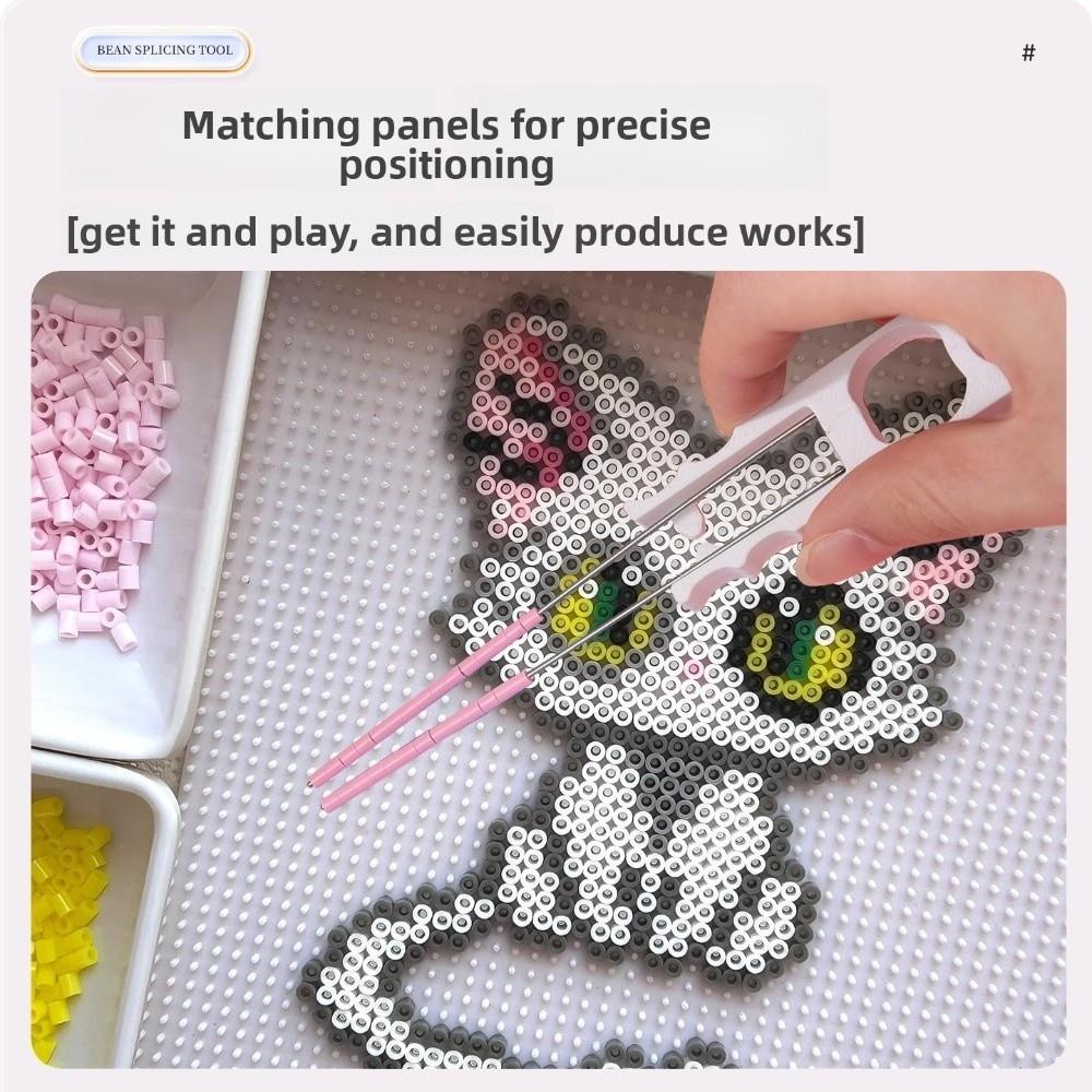 New Point Grip Collage Beans Pen Handheld DIY Collage Beans Clip Multifunctional Collage Bead Tool