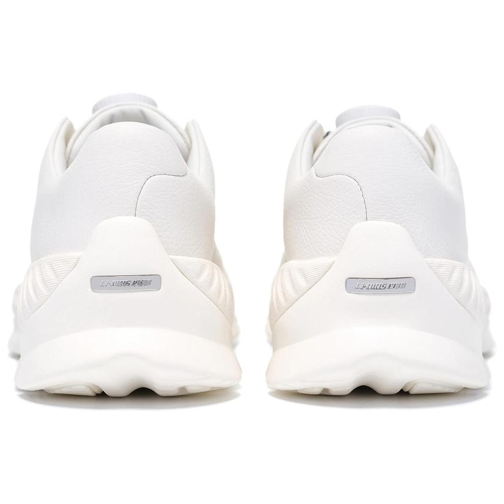 Li-Ning 1990 Guanlan Classic Comfortable Non-Slip Wear-Resistant Low-Top Casual Shoes Men Casual Shoes White ALJV026-3