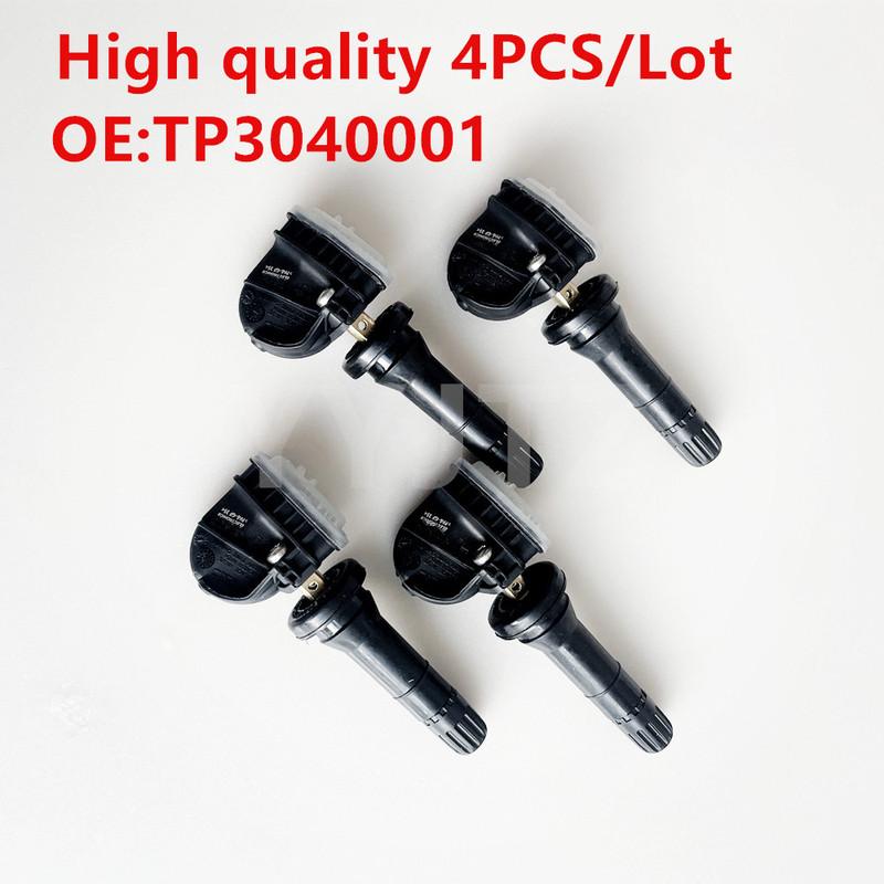 3666200U2235 TP3040050 For 2017 2018 JAC Refine S7 M5 S3 TPMS 433MHZ Car Tire Pressure Monitor System Sensor 4PCS TP3040001 4 PCS
