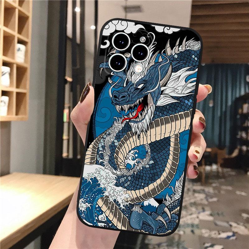 Great Blue Wave Ocean Phone Case For iPhone Samsung Galaxy Redmi Xiaomi Oppo OnePlus Note S A 7 8 9 10 11 12 13 14 20 21 22 23 53 54 Pro Max Ultra