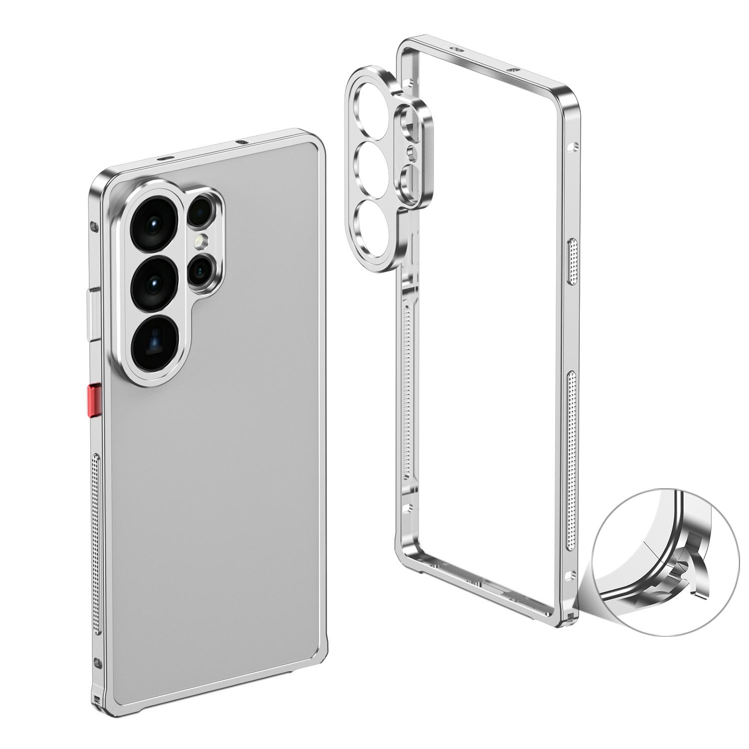 Luchtvaart Aluminiumlegering Frame Case Voor Samsung S26 S25 S24 S23 Ultra Metalen Lens Schokbestendige Cover Verwijderbare Installatie Bumper Galaxy S25 Ultra