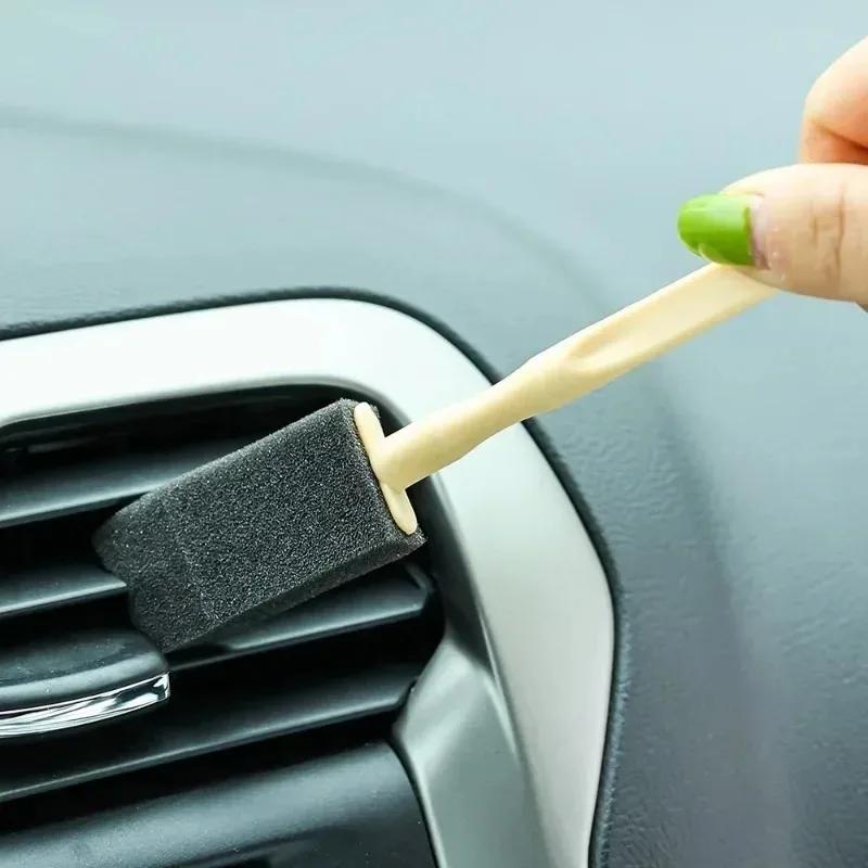 Auto-Reinigungsschwämme, Entlüftungsbürste für Klimaanlagen, Kühlergrillreiniger, Auto-Detailing, Jalousien, Staubwedel, Autoreinigung