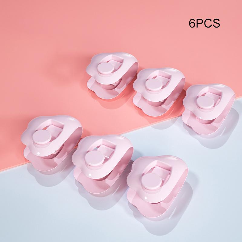 

6 шт. Зажимы Нескользящие Зажимы для Одеяла Пухового Одеяла Фиксатор Простыни Зажимы для Простыни Застежка для Одеяла Прищепки для Сна Безыгольные розовый