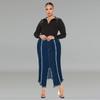 Plus Size Denim Skirt Women Long Flowy A-Line With Fringe Detail Streetwear Midi Maxi 1XL 2XL 3XL 4XL 5XL