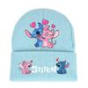 Angel Winter Knitted Hat Unisex Rolled Brim Design Outdoor