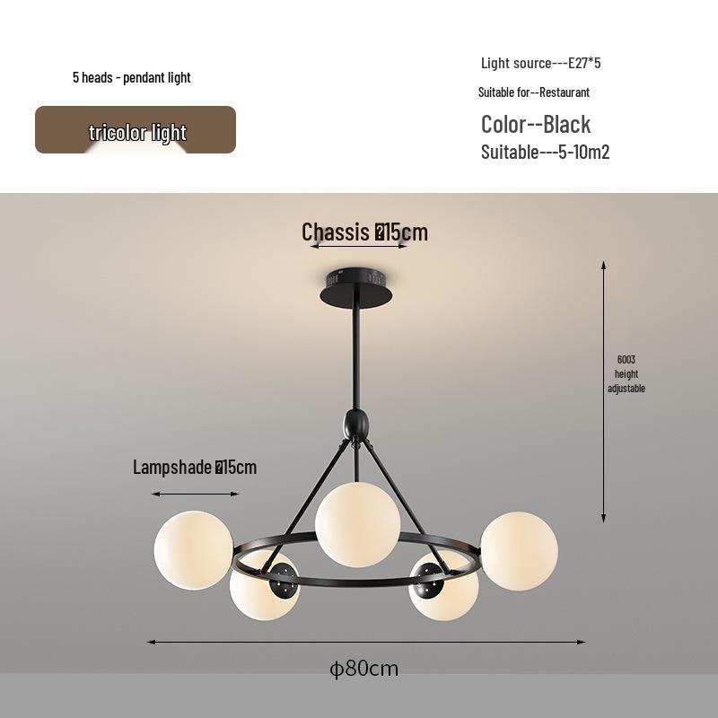 Скандинавская современная минималистичная люстра: Креативное роскошное освещение для гостиной, спальни, столовой и кабинета Warm Light