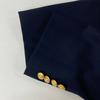 LAUREN RALPH LAUREN Navy Gold Button Bra Jacket 40R NavyUsed