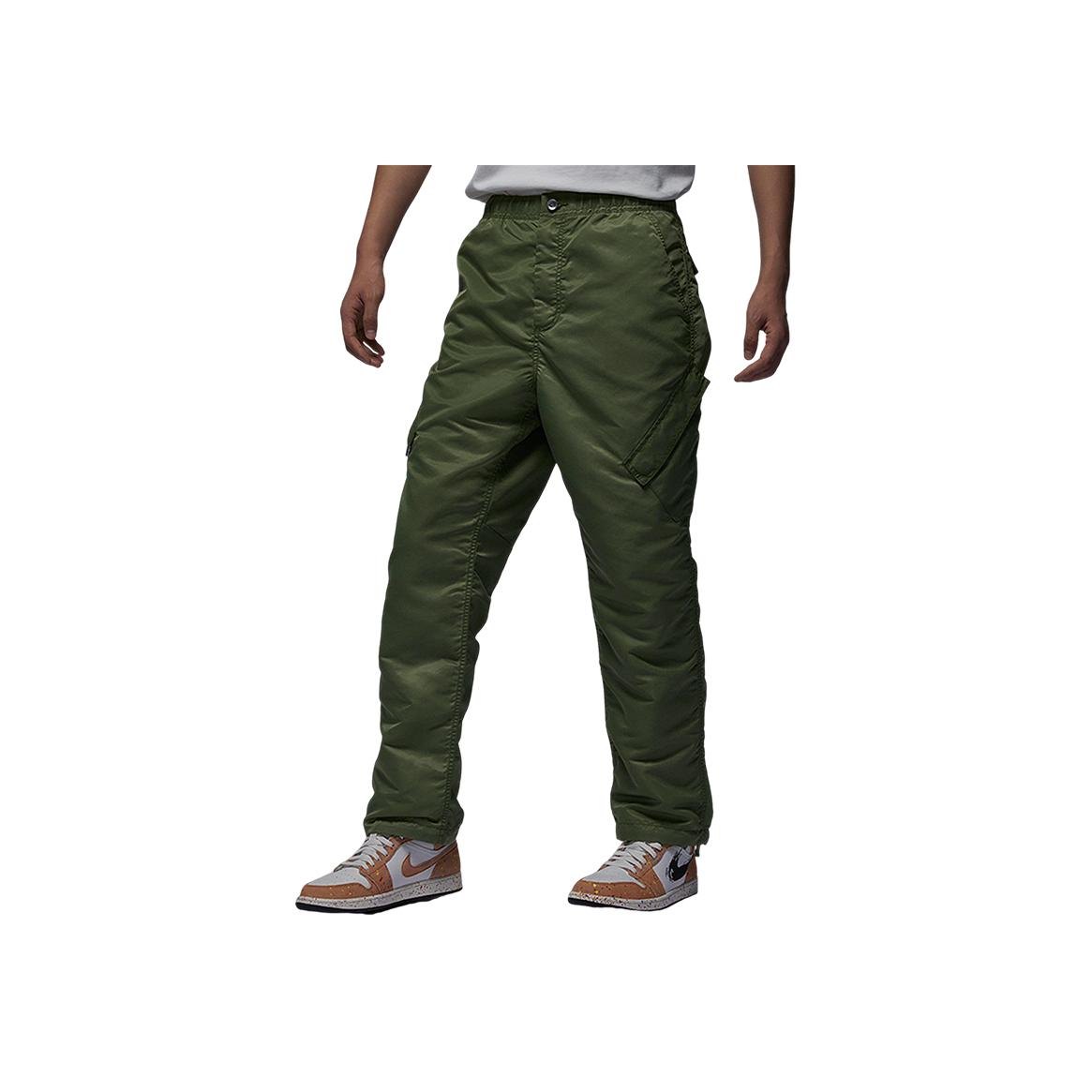 

New Jordan Casual Pants Men s Olive Green FD7392-340 L
