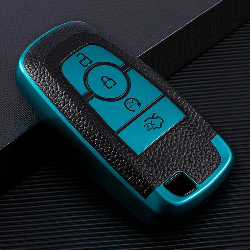 Premium Ford Key Case: Fits Edge, Explorer, Evos, Mondeo Models for Men and Women