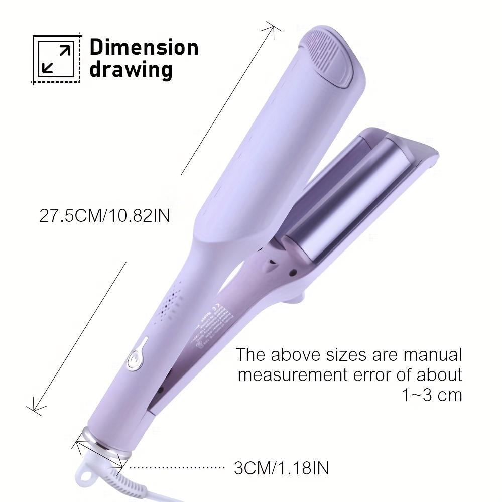 

American Standard 32mm Curling Iron Temperature Adjustable Easy to Style Safe Thermal Control Technology Fast and Long-lasting фиолетовый