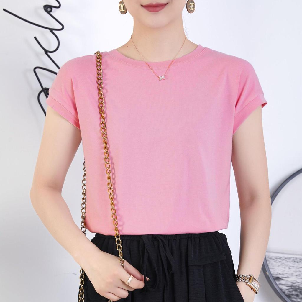 New Korean-Style Chic Batwing Sleeve Top