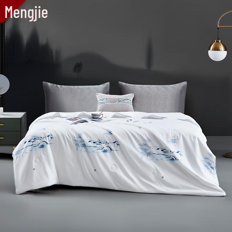 

Mengjie Ink Wash Jiangnan Antibacterial Mulberry Silk Quilt