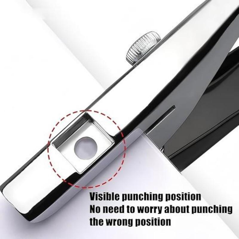 Heavy Duty Single Hole Punch, Portable Handheld Hole Puncher For Paper, Cards, Tags, Edge Banding, Cardboard 6Mm 8Mm 10Mm