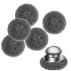 Heavy Duty Steel Wool Scrubber Scouring Pad for Cleaning Sinks, Cookware, and Kitchen Surfaces Cleaning Pad 1set