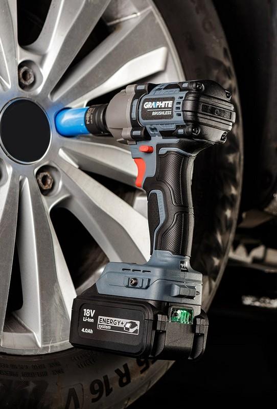 Energy Brushless Impact Wrench 18V Li-Lon Without Battery 450Nm - T 58G038