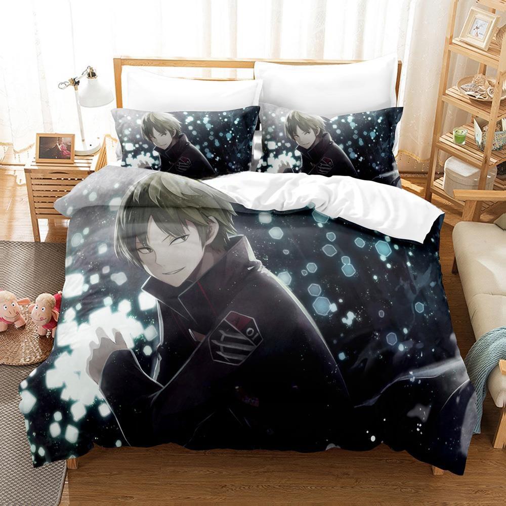 3D Print Anime World Trigger Bedding Set Single Twin Full Queen King Size Bed Set Adult Kid Bedroom Duvetcover Sets Home Textile