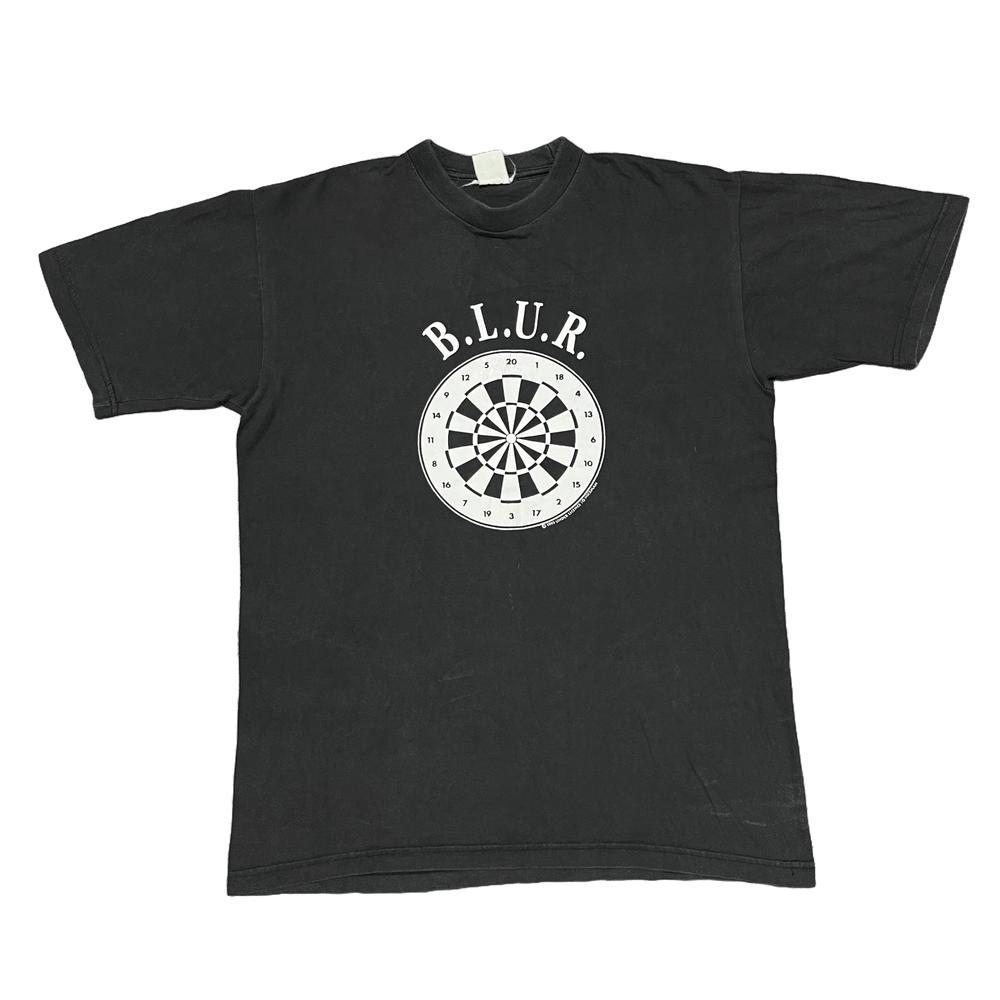 Vintage Blur Band T-shirt Large Black 90s Tour Concert Band Tee Oasis Britpop S